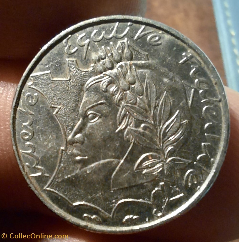5° Republique 10 Francs Gimenez monnaies monde france 5 republique 10 francs gimenez
