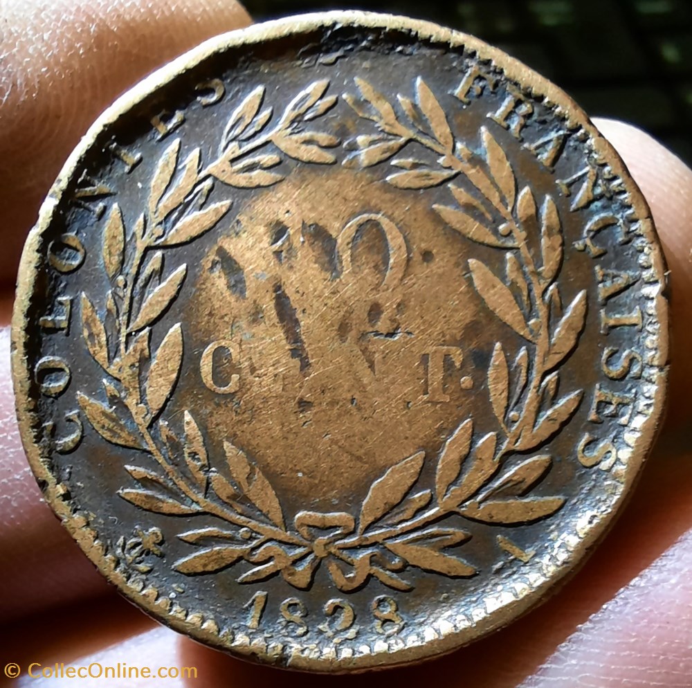 Charles x A/Tete lauree a g R/ Couronne de laurier D30.2 P20.93g KM19/11.1 monnaies france modernes charles x a tete lauree a g r couronne de laurier d30 2 p20 93g km19 11 1