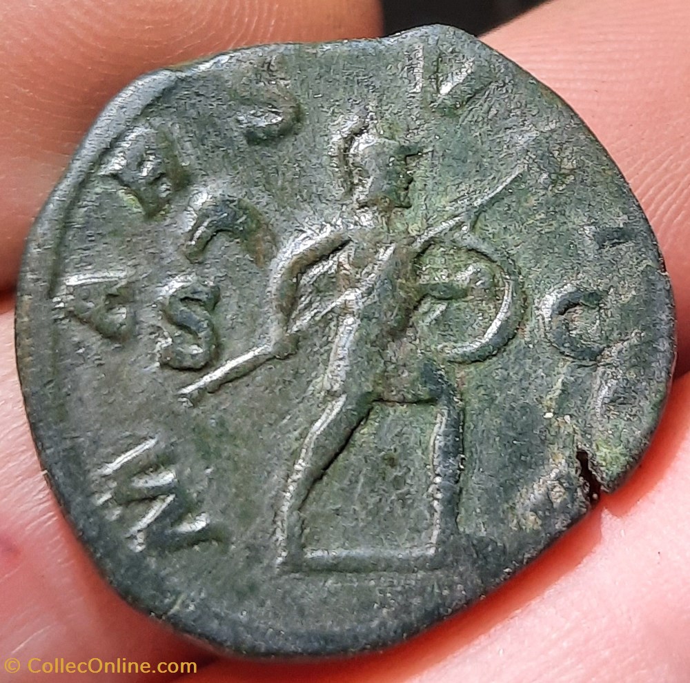 Alexandre Severe A/Buste laure a d R Mars maechant a d D27.2 P 17.80g C169 RIC635d RCV7979 monnaie antiquite av jc ap romaine republicaine imperiale alexandre severe a buste laure a d r mars maechant a d d27 2 p 17 80g c169 ric635d rcv7979