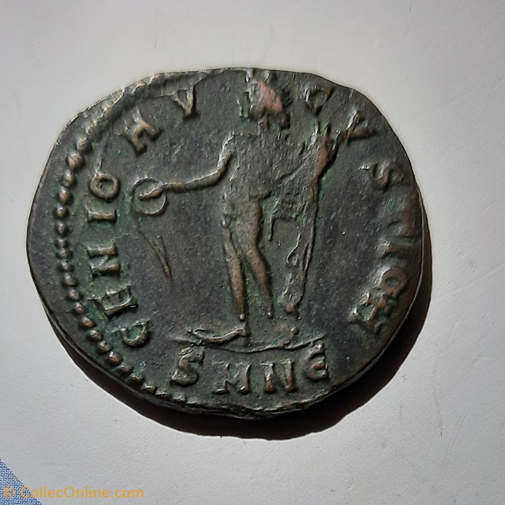 Maximien Hercule A / Tete lauree a d R / Genie debout a g +308+310 D26.5 P 6.63g RIC 54 monnaie antique av jc ap romaine republicaine imperiale maximien hercule a tete lauree a d r genie debout a g 308 310 d26 5 p 6 63g ric 54