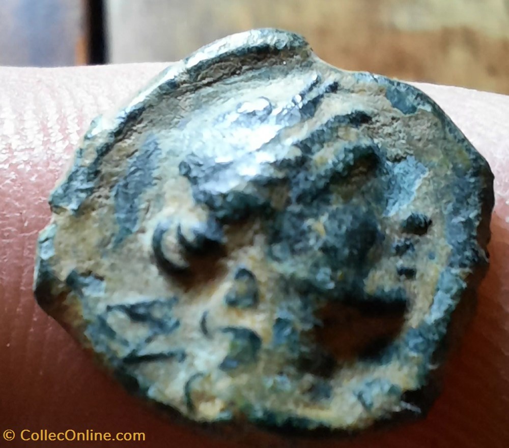 monnaies antiques celtes marseille petit bronze