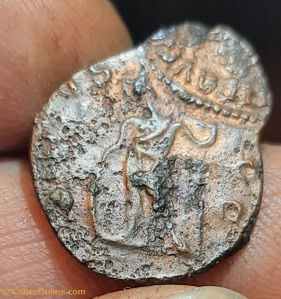 monnaies antiquite av jc ap romaines republicaines imperiales tetricvs 1 a tete radiee a d r mars debout a g d p3 20 g ric 148 c207 rcv 11258