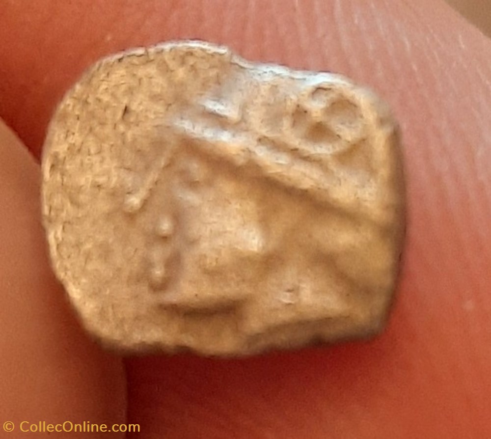 monnaies antiques celtes marseille obole a la tete casquee