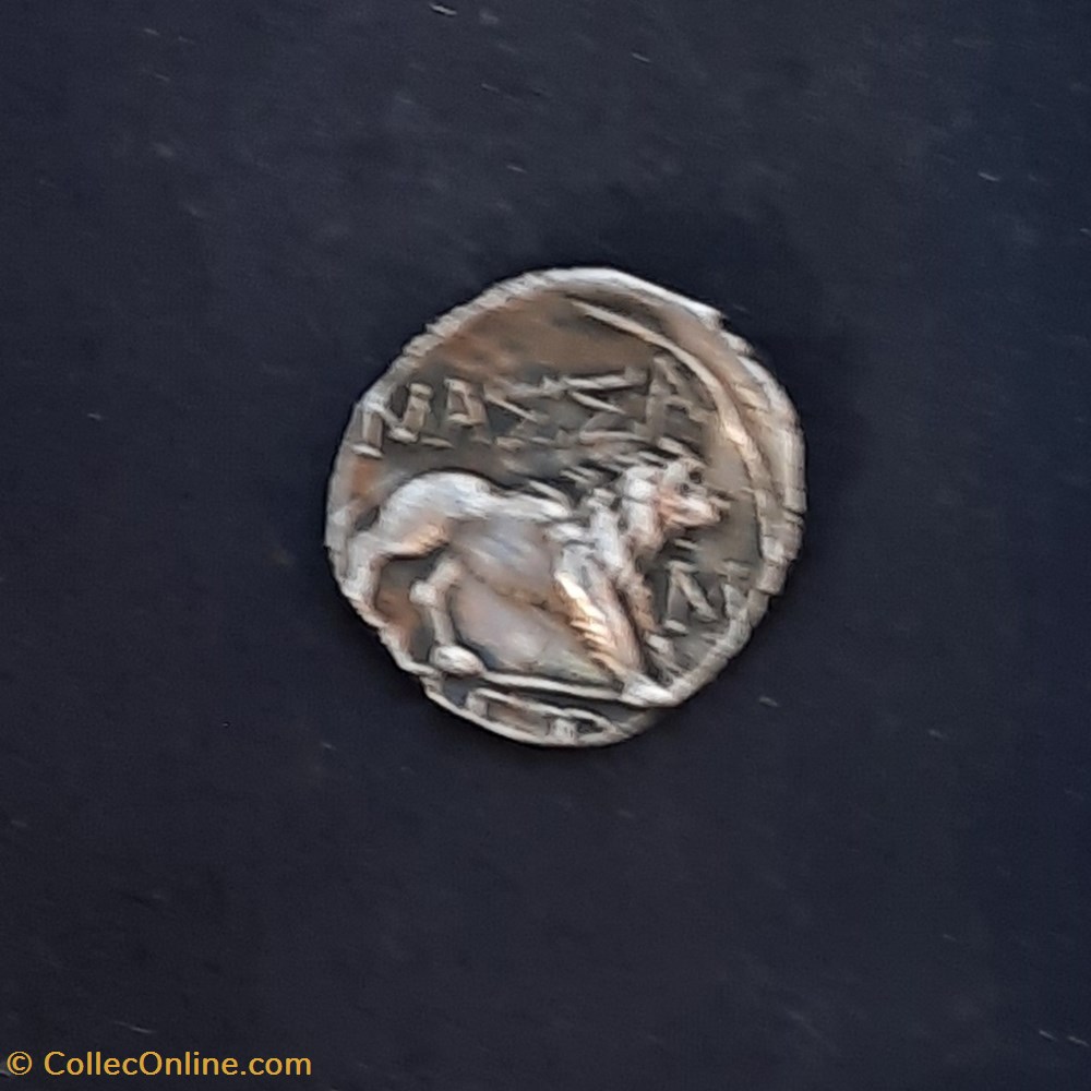Marseille Drachme legere A/Tete d ArtemisGM a dR/Lion a d M-AET-90-50 D15.7 P 2.29g Feug DRM55/5 monnaie antique av jc ap gauloise marseille drachme legere a tete d artemisgm a dr lion a d m aet 90 50 d15 7 p 2 29g feug drm55 5