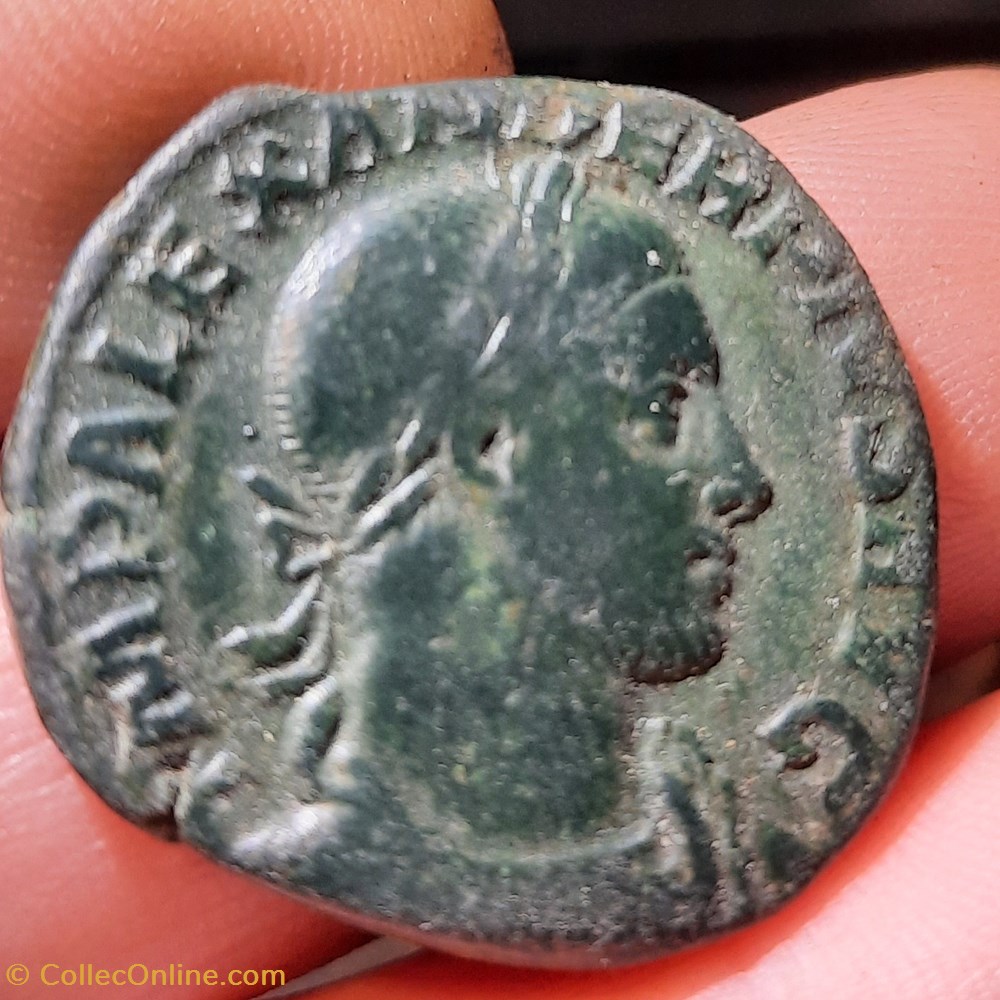 Alexandre Severe A/Buste laure a d R Mars maechant a d D27.2 P 17.80g C169 RIC635d RCV7979 monnaie antiquite av jc ap romaine republicaine imperiale alexandre severe a buste laure a d r mars maechant a d d27 2 p 17 80g c169 ric635d rcv7979