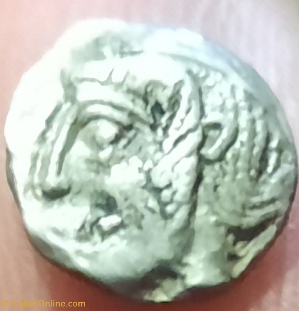 Litra au crabe 3 monnaies antiques celtes litra au crabe