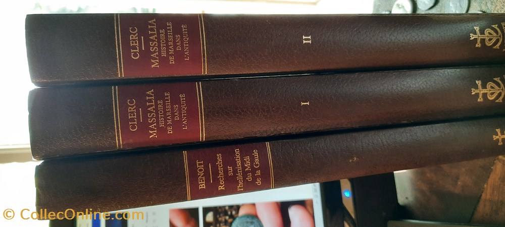 Trois volumes edition Laffite Marseille sur Massalia 1971 et 1980 livres bd revues trois volumes edition laffite marseille sur massalia 1971 et 1980
