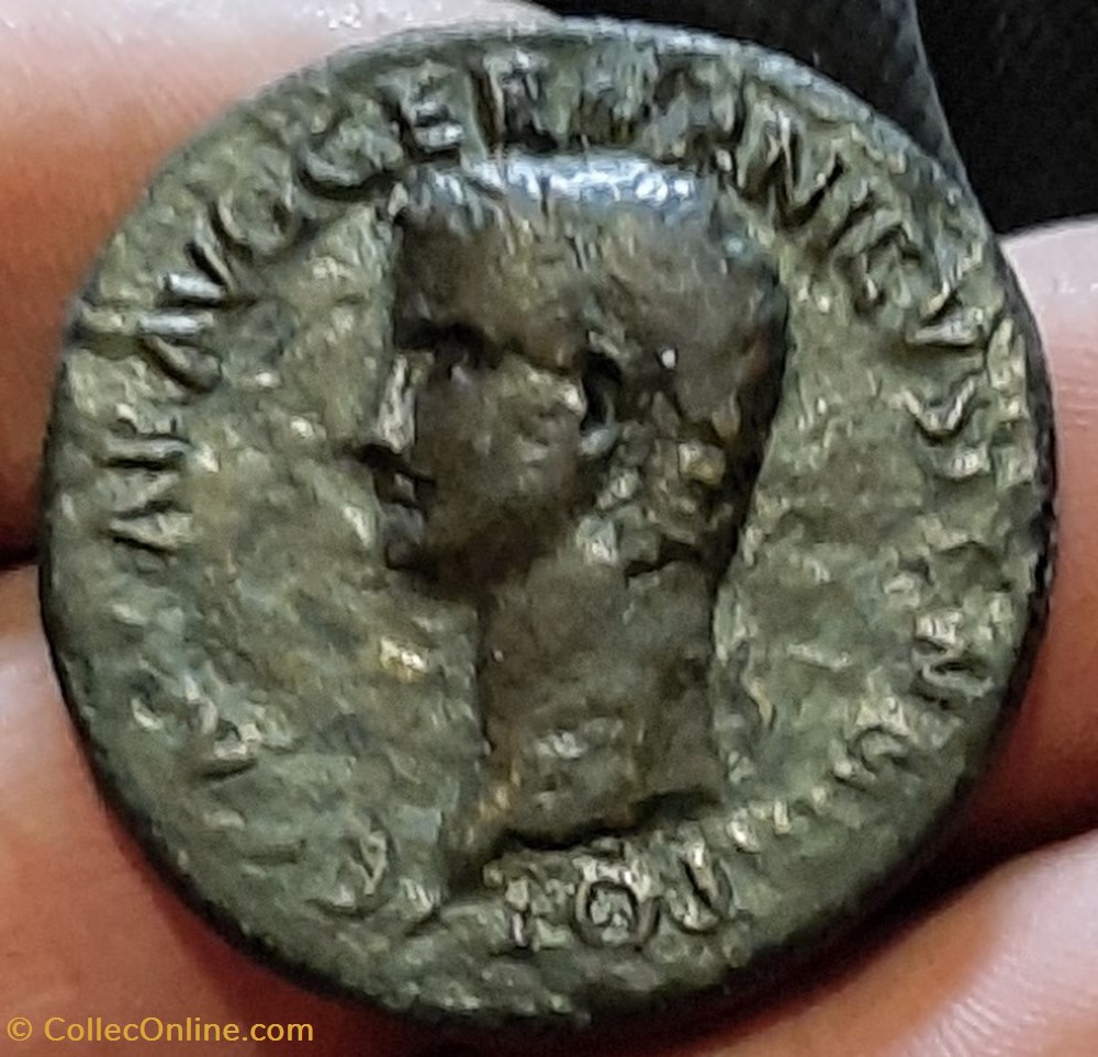 monnaies antiques romaines imperiales republicaines caligula a tete a g r les trois soeurs agrippina drusilla julia 37 38 d35 4 p 25 51 rcv 1800