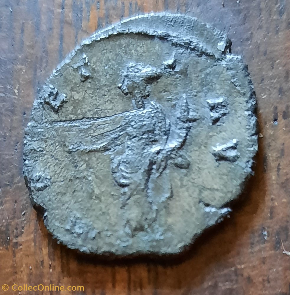 Postume A/Buste radie a d R/La Monnaie debout a g +263-265 D21 P2.81 RCV10962 C199 RIC75 antique av jc ap romaine republicaine imperiale postume a buste radie a d r la monnaie debout a g 263 265 d21 p2 81 rcv10962 c199 ric75