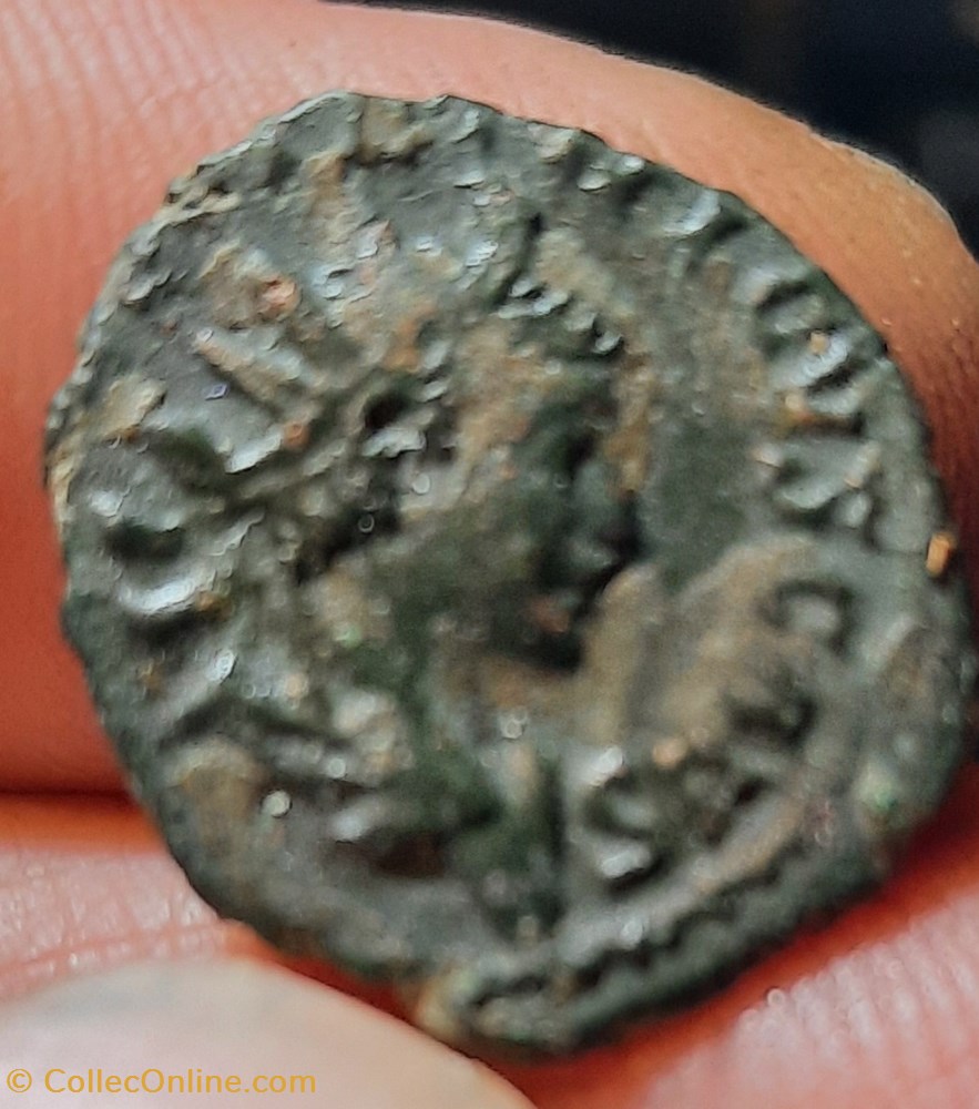 Tetricus 2 A/Tete radiee a d R/Paix debout a g +272+274 D19.3 P2.73g RIC248 monnaies antiquite av jc ap romaines republicaines imperiales tetricus 2 a tete radiee a d r paix debout a g 272 274 d19 3 p2 73g ric248