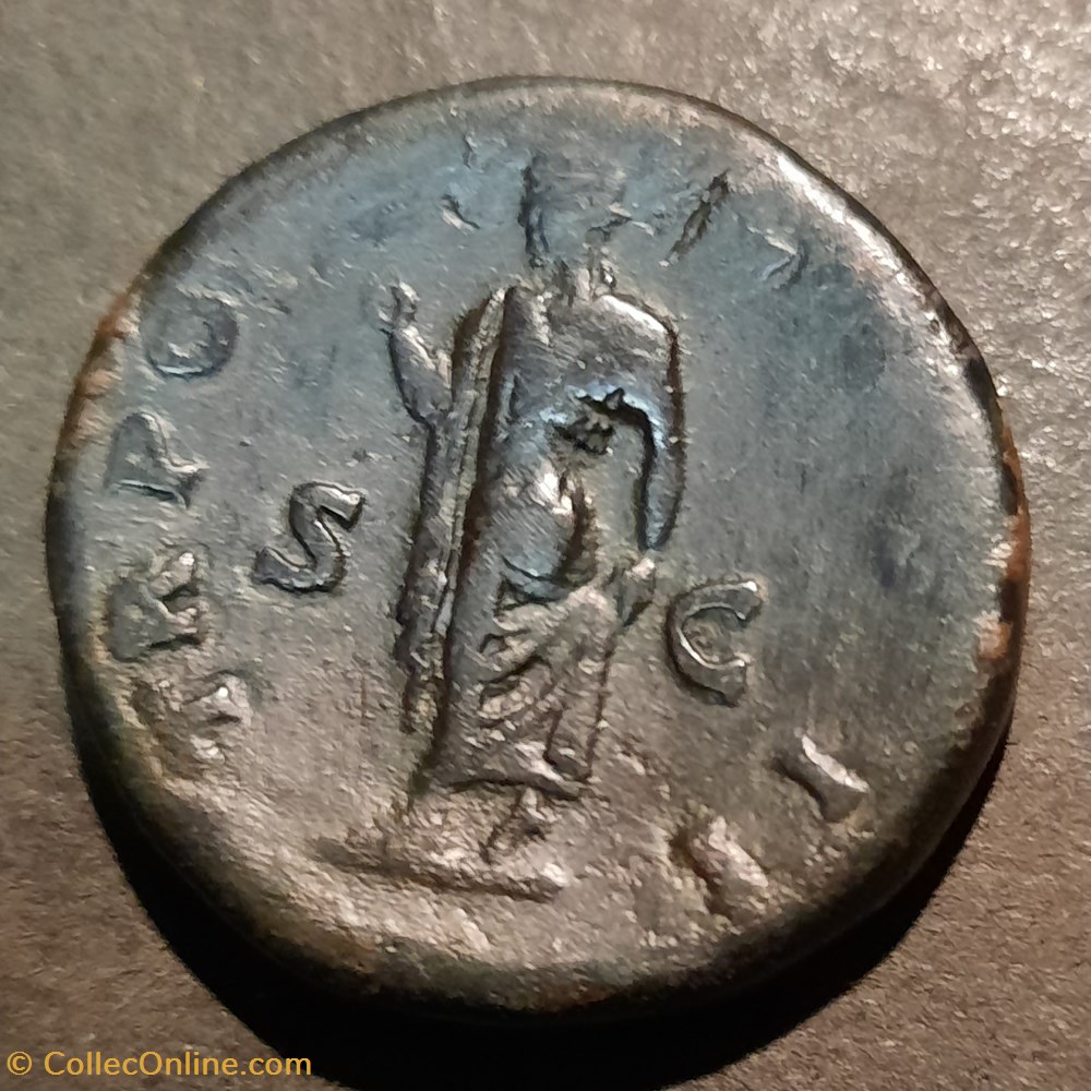 Aelius A/Tete nue a d R/L Esperance debout a g +137 D31.4 P23.07 RCV 3986 C 56 RIC 1055 monnaie antique av jc ap romaine republicaine imperiale aelius a tete nue a d r l esperance debout a g 137 d31 4 p23 07 rcv 3986 c 56 ric 1055
