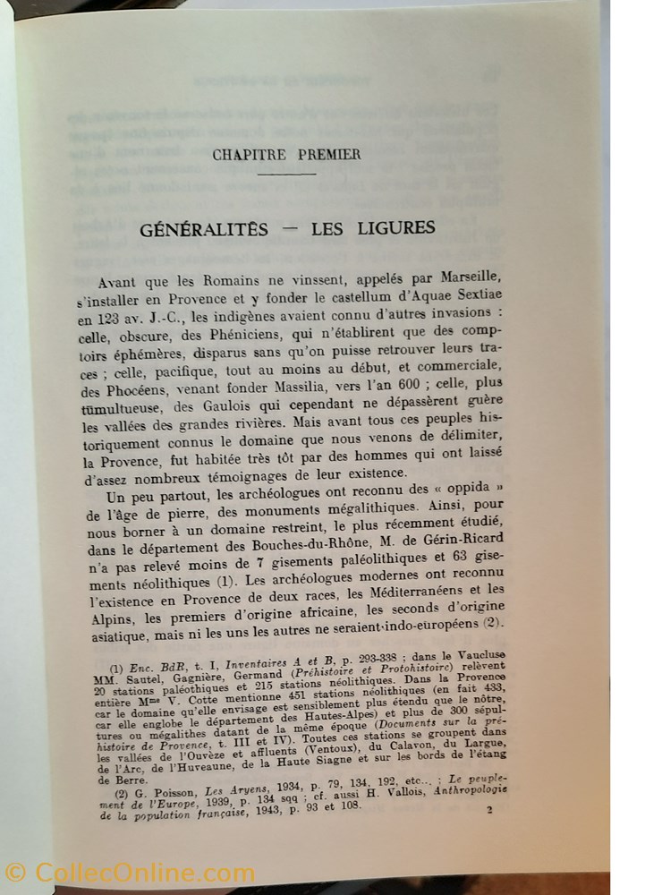 livres bd revues essai sur la toponymie de la provence rostaing edition laffite 1973
