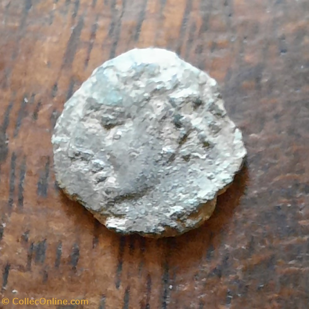monnaie antique av jc ap gauloise marseille peri massaliete nimes a tete a g r roue ma 75 25 d7 7 p0 32g feugere