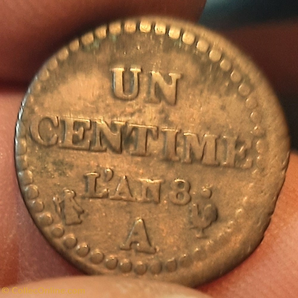 Dierctoire / Consulat A/Tete republique a g R/Legende D17.9 P1.83g F100/17 monnaies france modernes dierctoire consulat a tete republique a g r legende d17 9 p1 83g f100 17