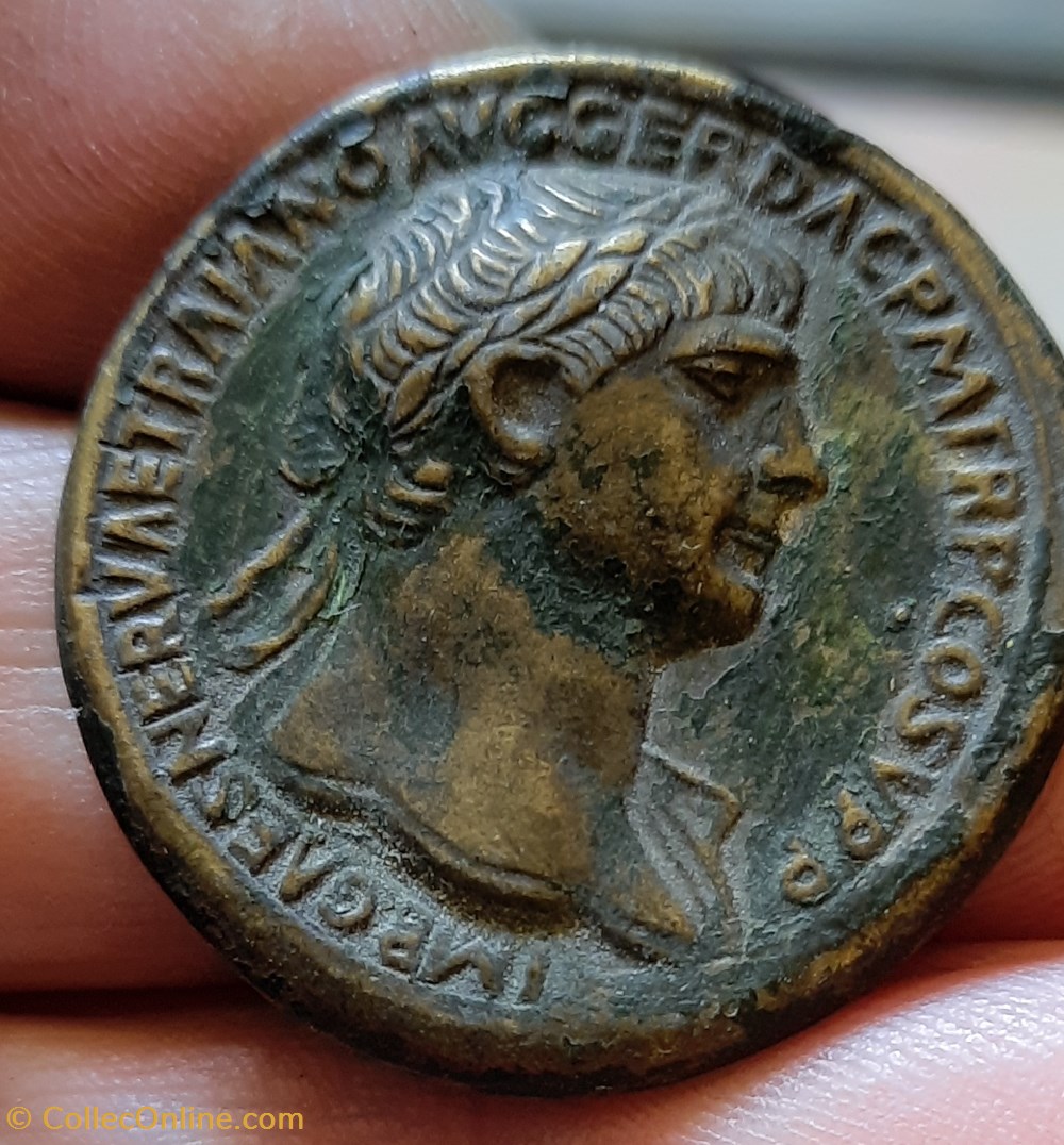 Trajan monnaies antiques trajan