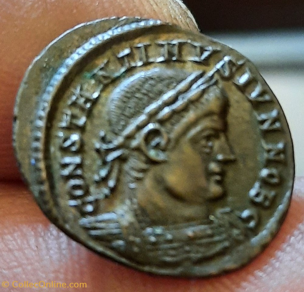 Rome Constantin 2 monnaies antiques rome constantin 2