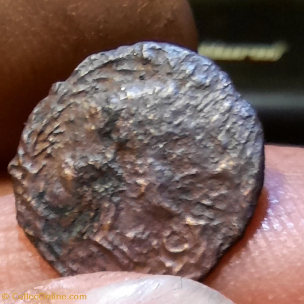 Cavares PB A /Tete Mars a d R/Tete Apollon a d -30-40 D16 P1.38g LT 2572 Feugeres CAV2572 monnaies antiquite jc gauloises cavares pb a tete mars a d r tete apollon a d 30 40 d16 p1 38g lt 2572 feugeres cav2572