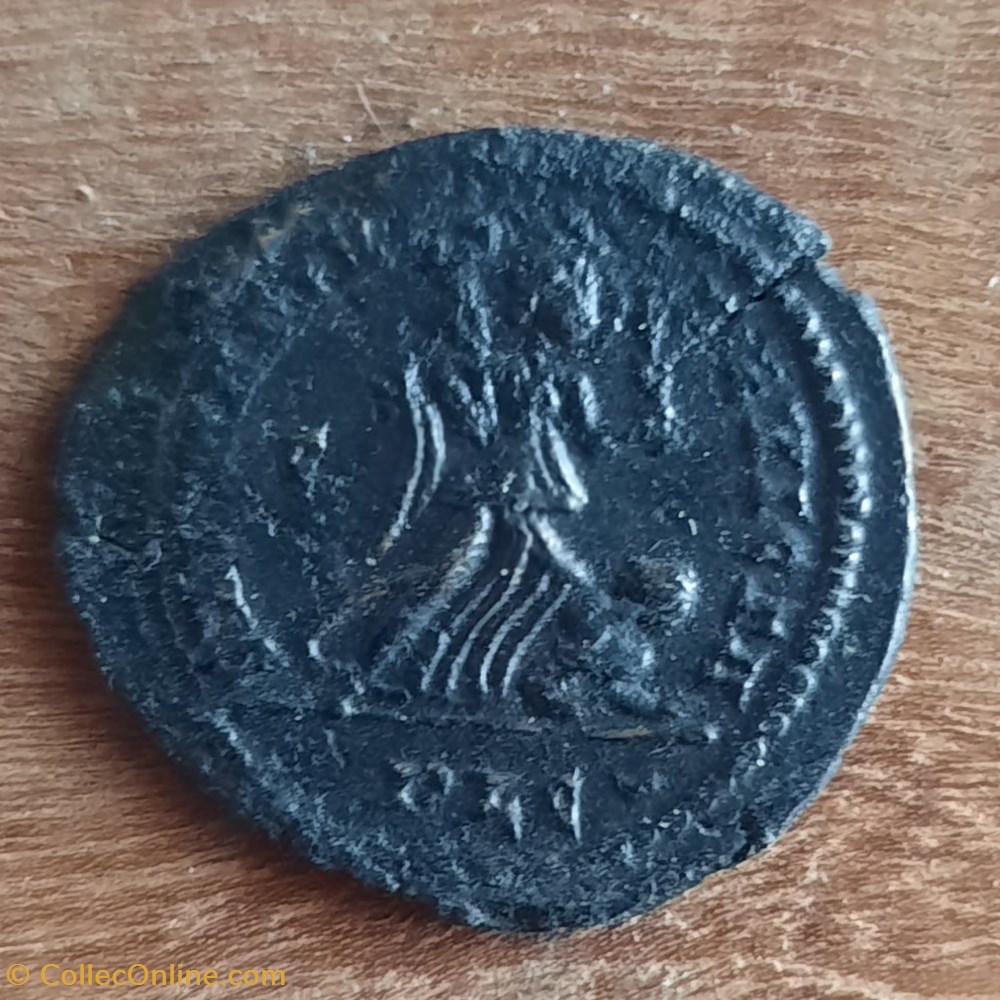 Constantin 1° A/Buste laure a d R/Victoire a d +323+324 D20.9 P 2.33g RIC 214 C 487 monnaie antique av jc ap romaine republicaine imperiale constantin 1 a buste laure a d r victoire a d 323 324 d20 9 p 2 33g ric 214 c 487