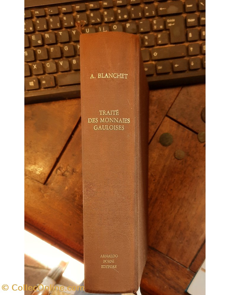 livres bd revues traite des monnaies gauloises par adrien blanchet forni bologna italie 20 siecle