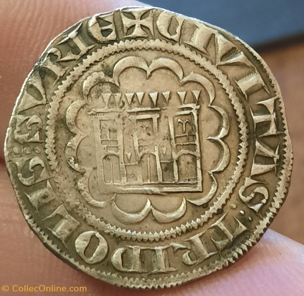Bohemond VII Royaume deTripoli monnaies monde monaco bohemond vii royaume detripoli