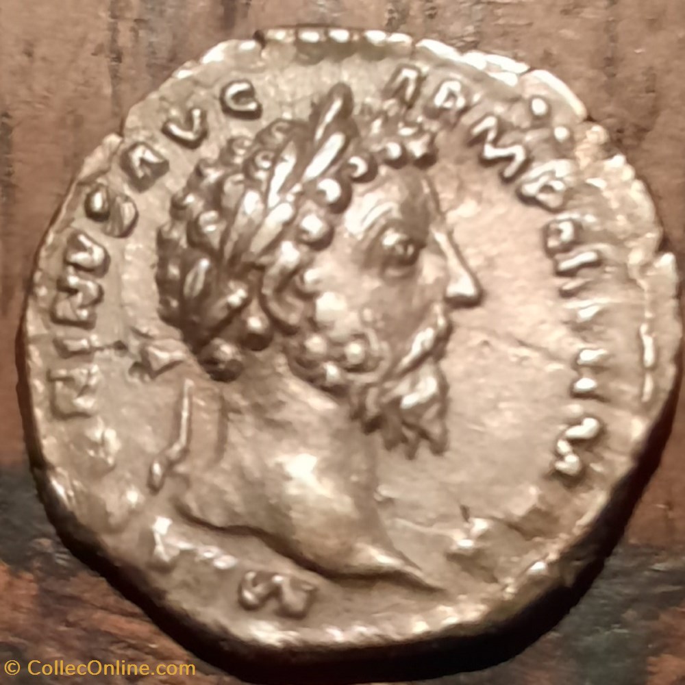 Marc Aurele A/Tete lauree a d R/ La Paix debout a g +166 D18.4 P3.30g RCV4915 C435 RIC 159 monnaie antique av jc ap romaine republicaine imperiale marc aurele a tete lauree a d r la paix debout a g 166 d18 4 p3 30g rcv4915 c435 ric 159