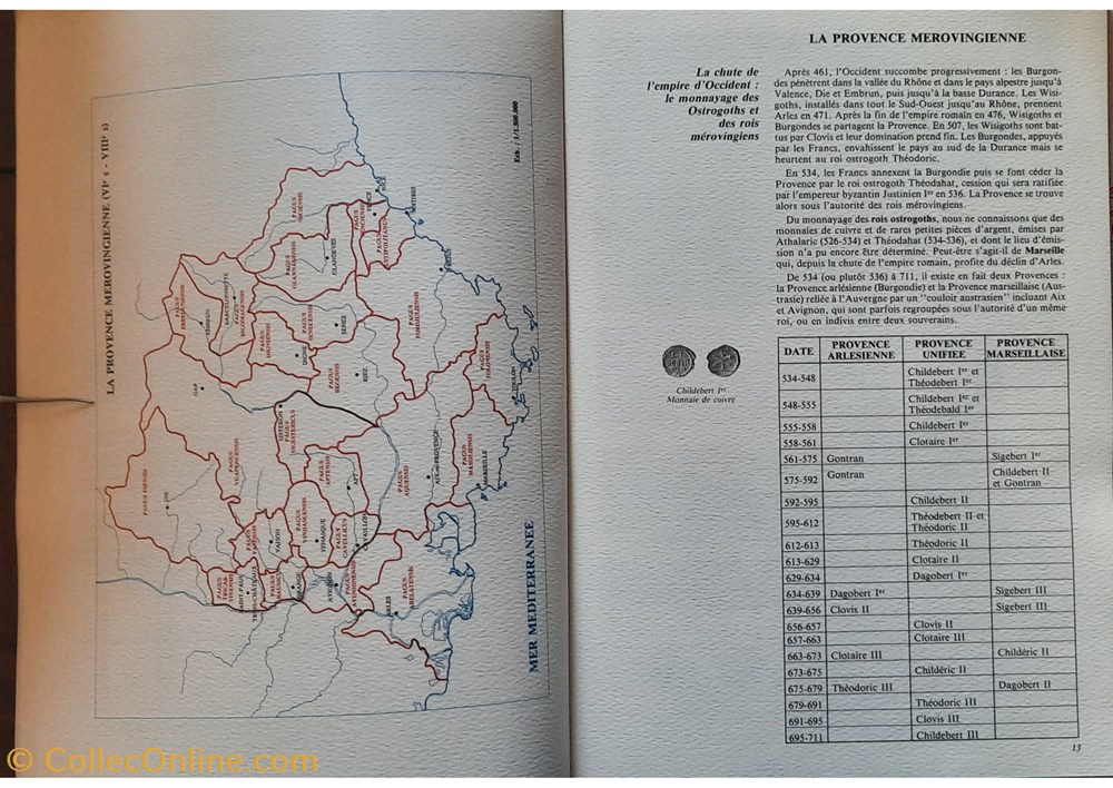 Les Monnaie racontent l histoire de la provence philippe ganne 1985 GNP 4 livres bd revues les monnaie racontent l histoire de la provence philippe ganne 1985 gnp