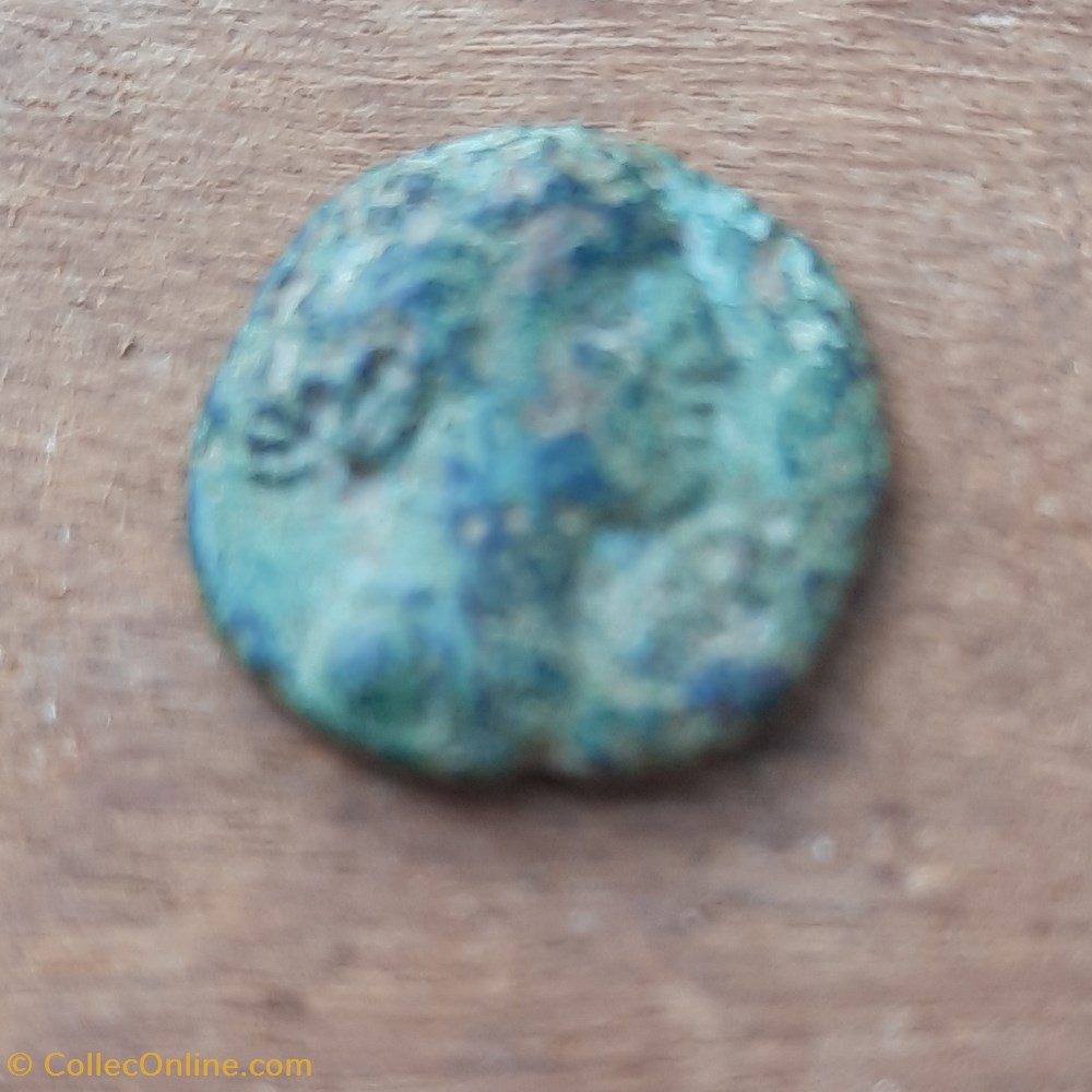 Nimes Volque Arecomique PB a l aigle A/Tete a d AR.R/Incus -60-40 D13.2 P1.19 Feugere VLC-2657 monnaie antique av jc ap nimes volque arecomique pb a l aigle a tete a d ar r incus 60 40 d13 2 p1 19 feugere vlc 2657