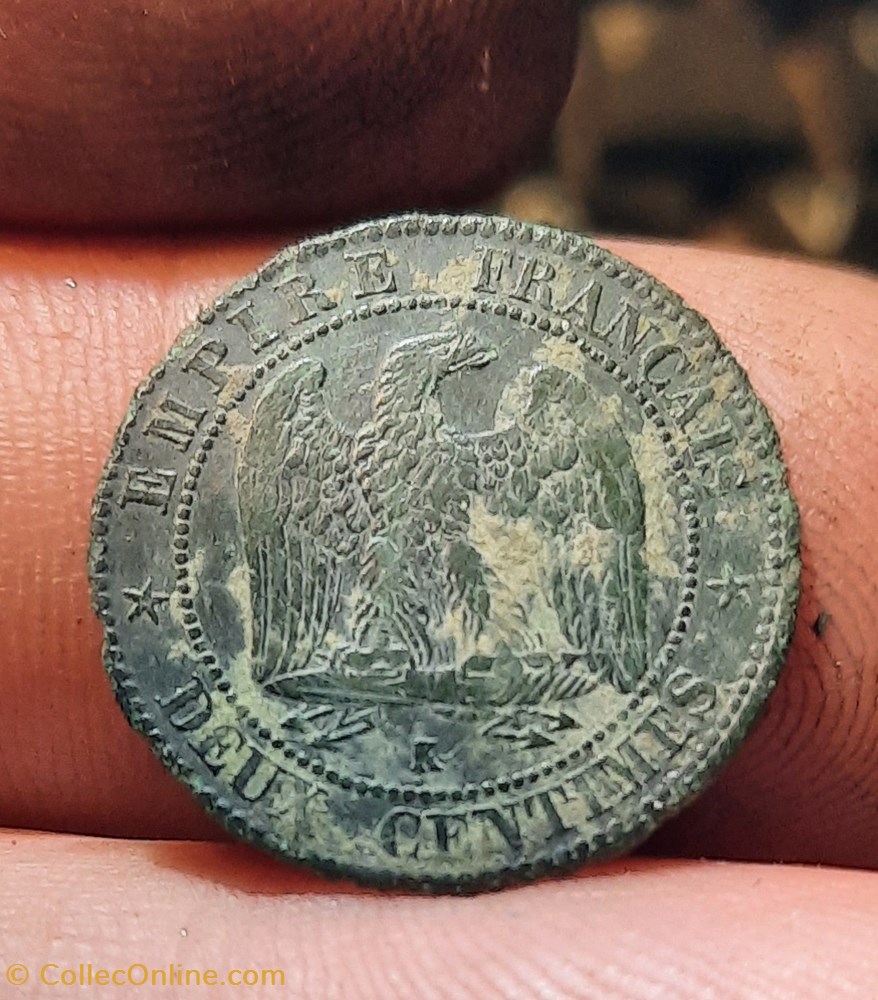 Napoleon 3 A /Tete lauree a g R/Aigle D20 P1.67g F108A/7 monnaies france modernes napoleon 3 a tete lauree a g r aigle d20 p1 67g f108a 7