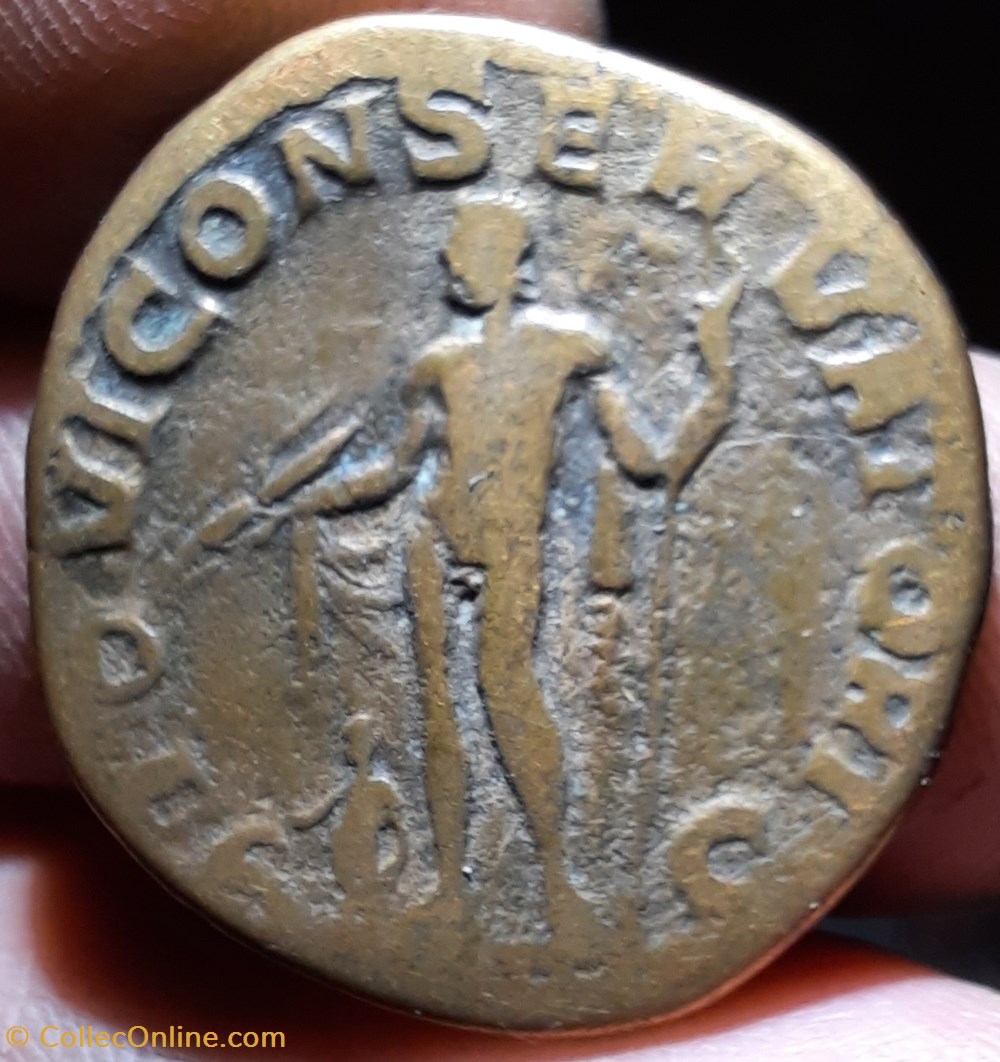 Alexandre severe A/Tete lauree a d R/ Jupiter debout nue a g D28.8 P18.72g C74 RCV 7966 monnaies antiquite av jc ap romaines republicaines imperiales alexandre severe a tete lauree a d r jupiter debout nue a g d28 8 p18 72g c74 rcv 7966