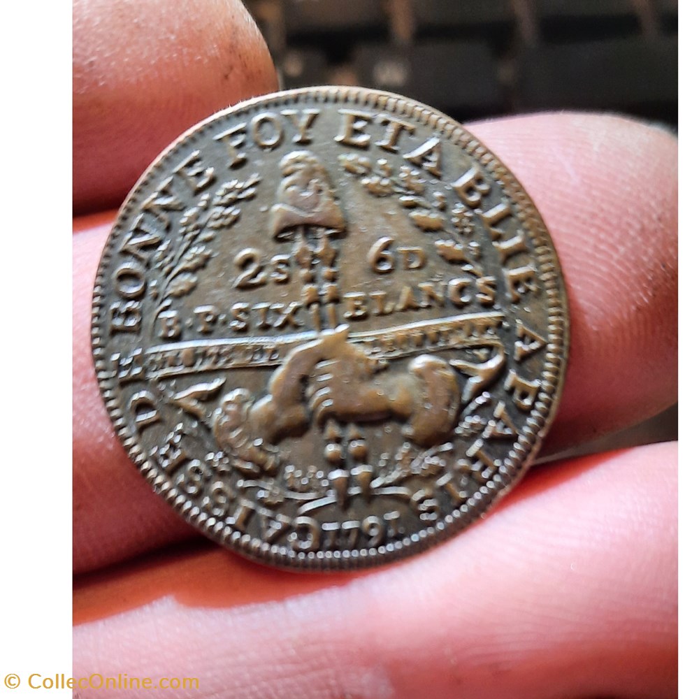 Caisse de bonne foy A/Tete casquee a g R/ Mains et bonnet phrygien D26.1 P4.85g Brandon 210a monnaies france modernes caisse de bonne foy a tete casquee a g r mains et bonnet phrygien d26 1 p4 85g brandon 210a