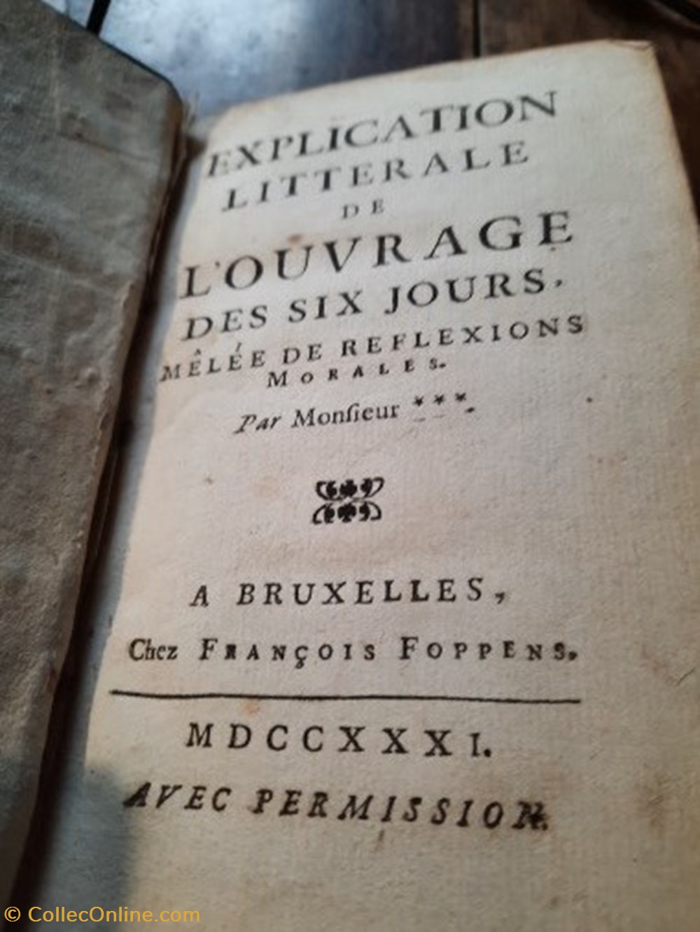 Explication litterale de l ouvrage des six jours 2 livres bd revues explication litterale de l ouvrage des six jours