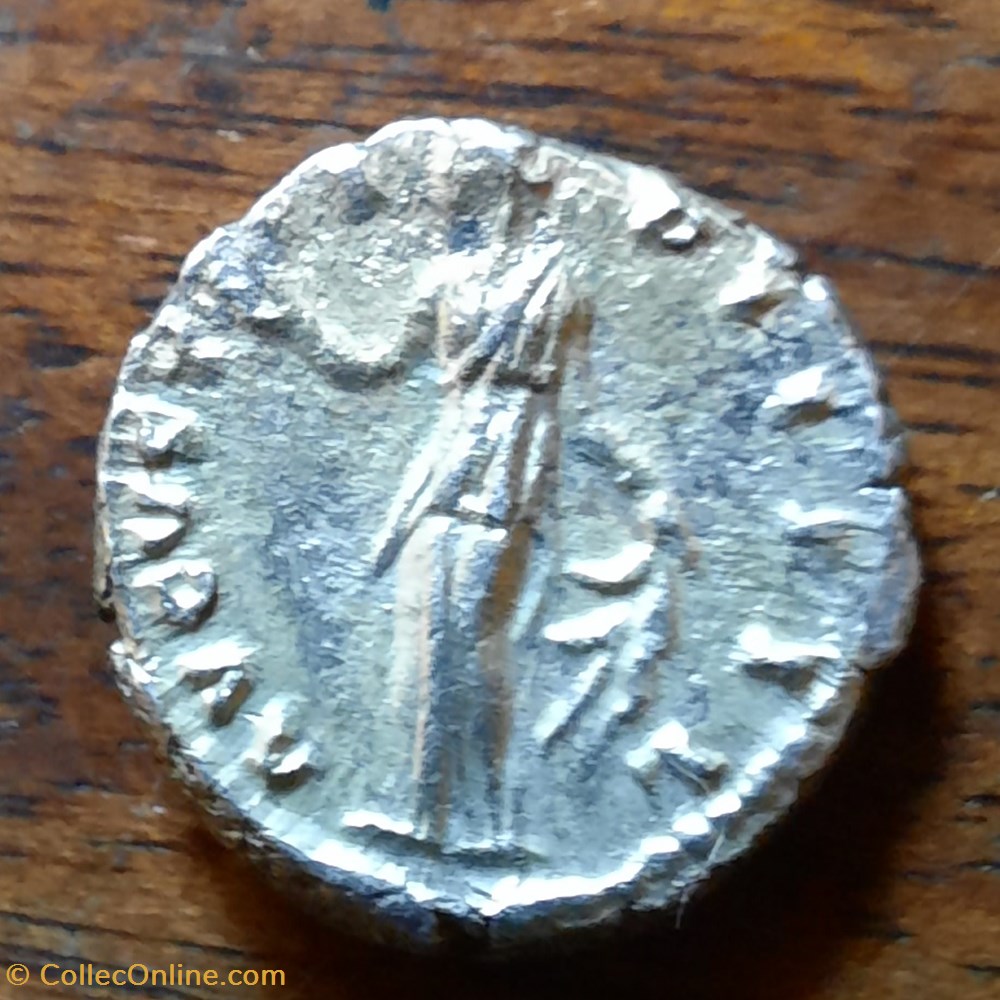 Faustine jeune A/Buste drape a d R/Venus debout a g +157 -161 D16.5 P3.18g RCV 4700 C 15 RIC 495a monnaie antique av jc romaine republicaine imperiale faustine jeune a buste drape a d r venus debout a g 157 161 d16 5 p3 18g rcv 4700 c 15 ric 495a