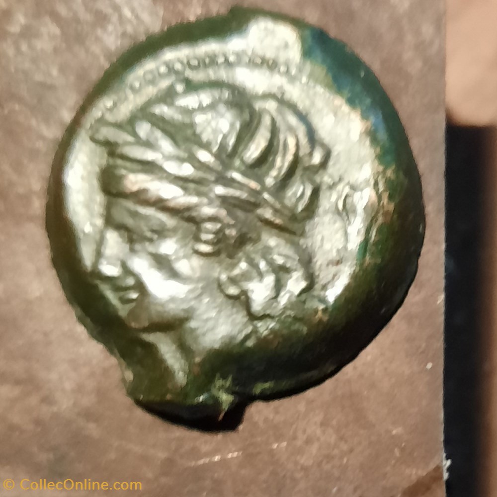 Hemiltron Grand Bronze Massalia - 225/210 d25.3 Poid 11.6g Feugere 14.1 monnaie antique av jc ap gauloise hemiltron grand bronze massalia 225 210 d25 3 poid 11 6g feugere 14 1
