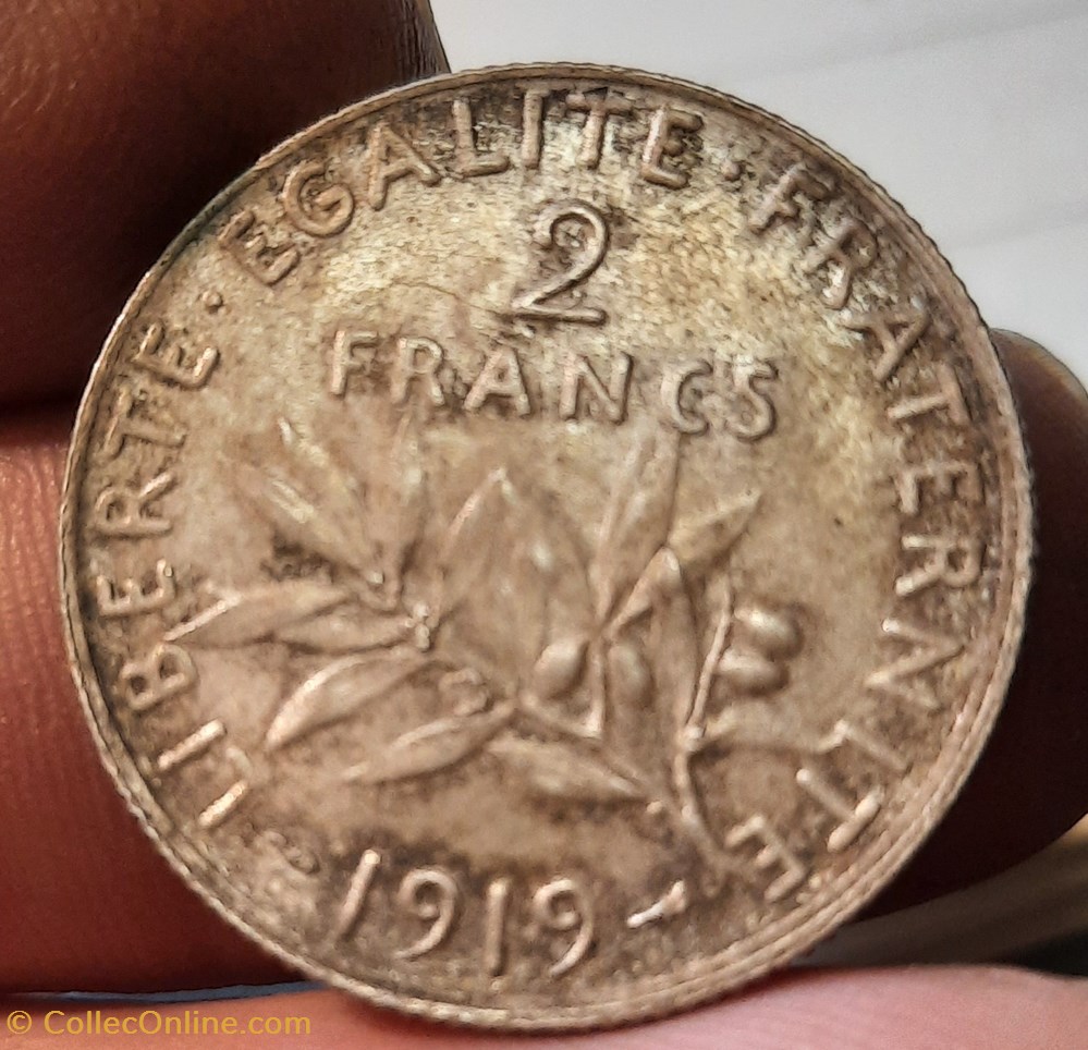 3°Republique 2 Francs Semeuse monnaies monde france 3 republique 2 francs semeuse