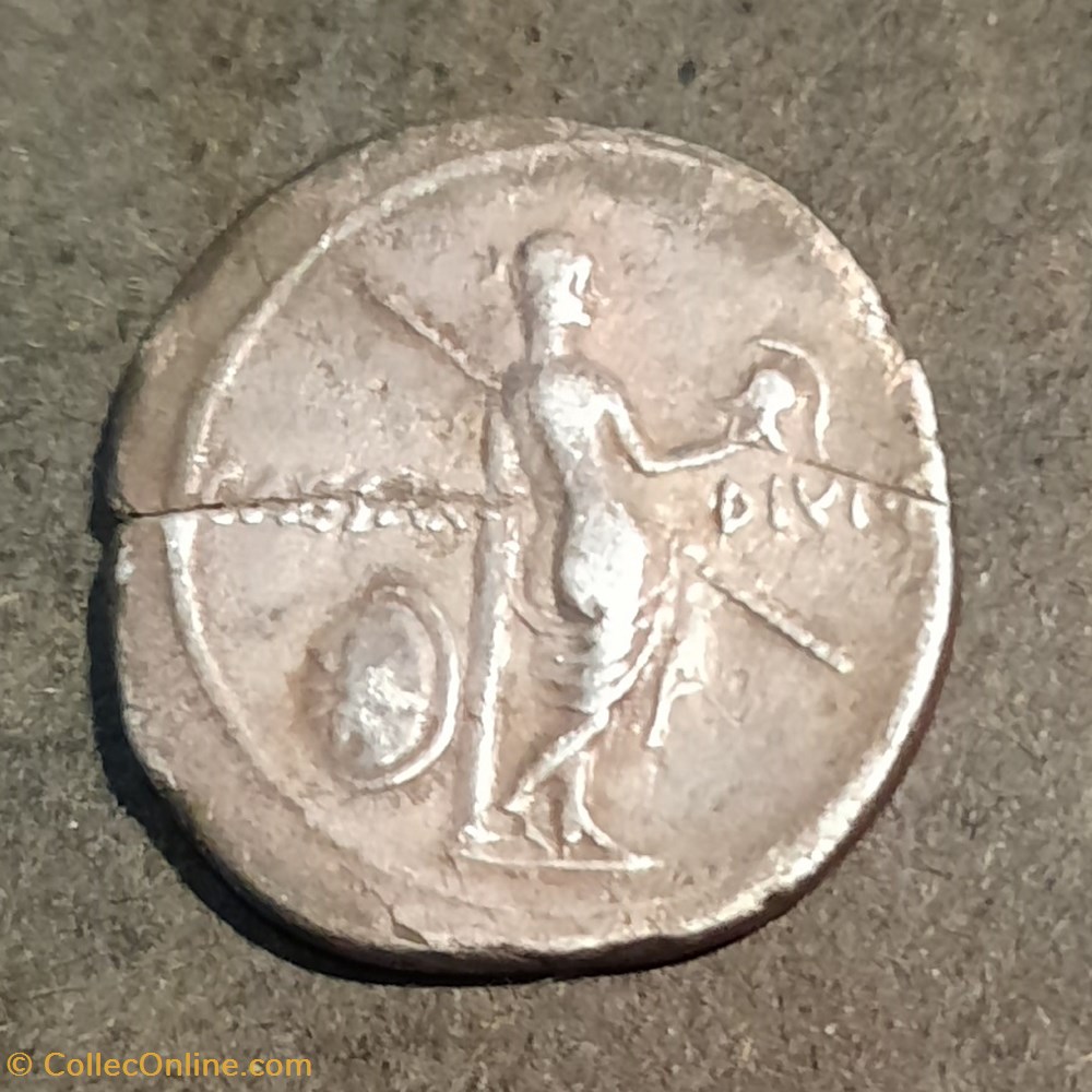 monnaie antique jc ap romaine republicaine imperiale octave a tete nue a d r venus debout a d 31 29 d20 4 p3 59g rcv 1547 ric 250a