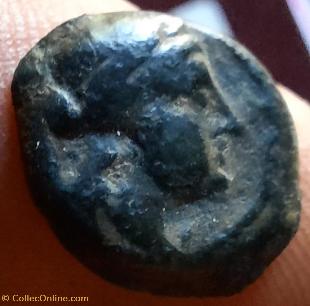 monnaies antiques celtes marseille pb au taureau