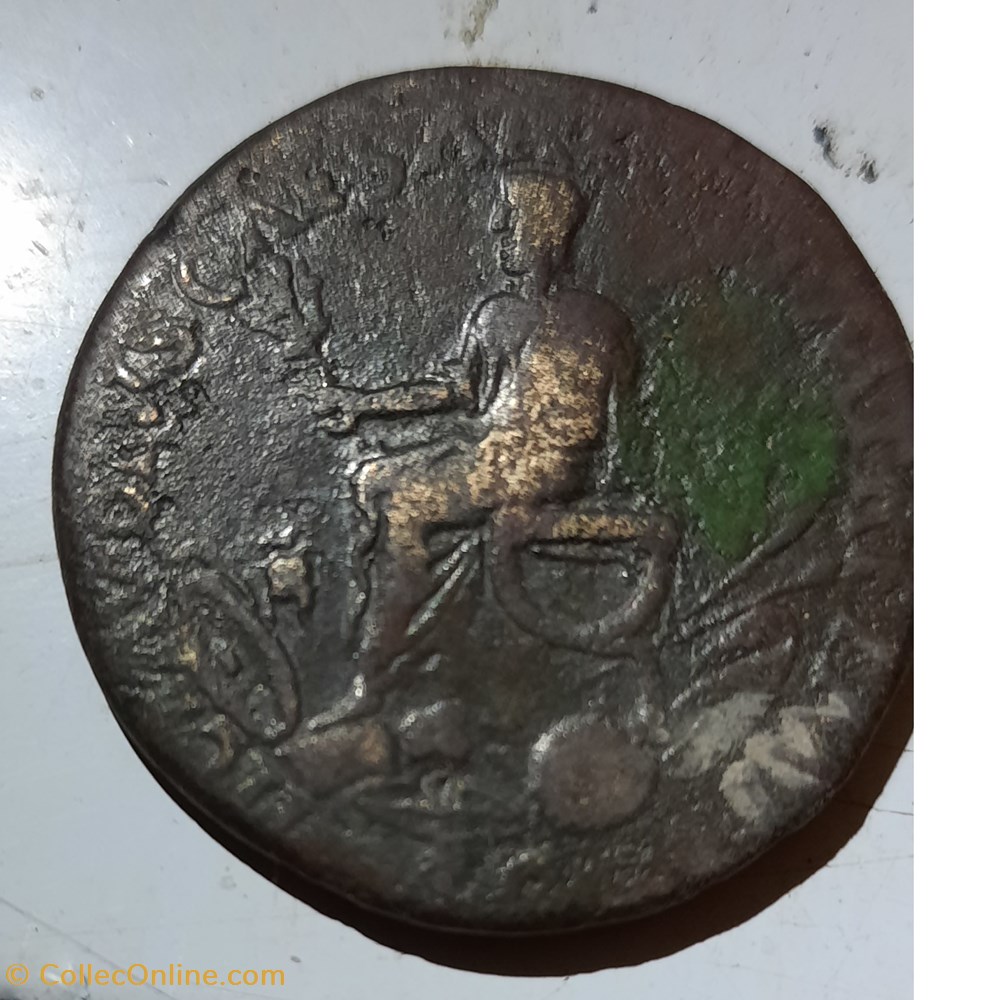 Monnaie a definir Nero Drussus pese le poids d un Dupondius ? Padouan ? FAUX ? D32.8 P15.29g antiquite av jc ap romaine republicaine imperiale monnaie a definir nero drussus pese le poids d un dupondius padouan faux d32 8 p15 29g