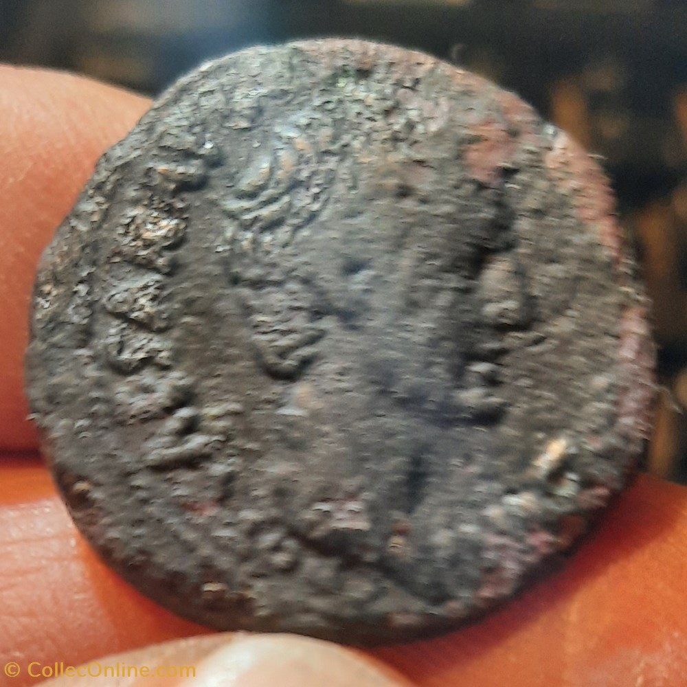 Auguste A/Tete nue a d R/Legende autour de SC D26.1 P 10.19g RCV1685 RIC431 C515 monnaies antiquite av jc ap romaines republicaines imperiales auguste a tete nue a d r legende autour de sc d26 1 p 10 19g rcv1685 ric431 c515
