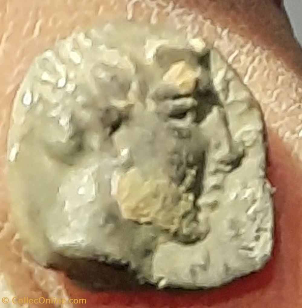 Litra au Lacydon et au M monnaies antiques celtes litra au lacydon et au m