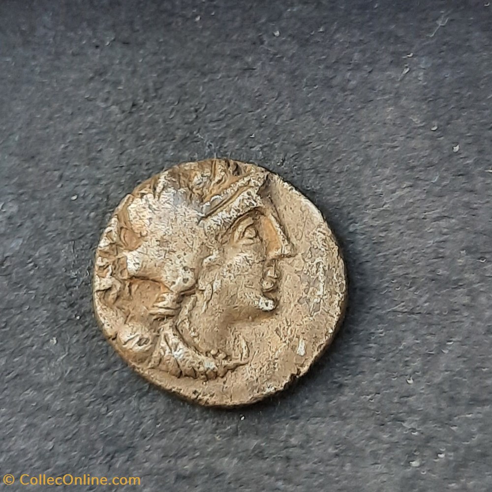 Marseille Drachme legere A/Tete Artemis a d R/Lion a G -125-90 D14.9 P 2.36 Feugere DRM X monnaie antique av jc ap gauloise marseille drachme legere a tete artemis a d r lion a g 125 90 d14 9 p 2 36 feugere drm x