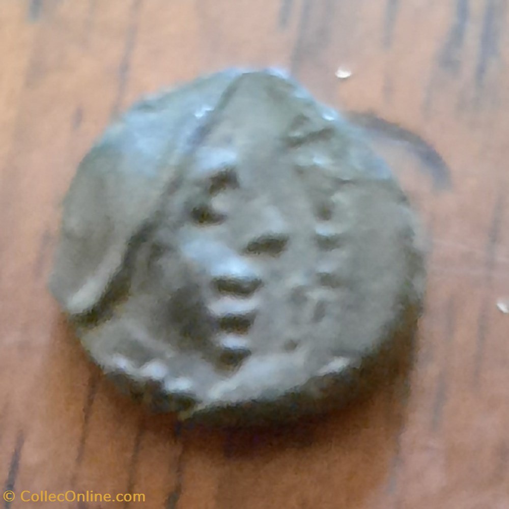 monnaie antique av jc ap gauloise marseille pb a l aigle a tete minerve a d r aigle a d 49 25 d12 9 p 2 60g feugere pbm 85 3