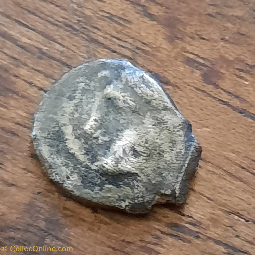 Marseille Peri Massaliete A/Tete a g R/ Soleil -75-25 D10 P 0.52 Feugere OBP 24B monnaie antique av jc ap gauloise marseille peri massaliete a tete a g r soleil 75 25 d10 p 0 52 feugere obp 24b