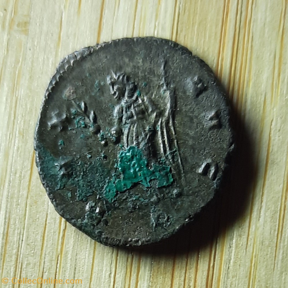 Claude 2 A/Tete radiee a d R/ La Paix debout a g D 20.7 P 3.89 RIC Temporaire n°80 base meric monnaie antique av jc ap romaine republicaine imperiale claude 2 a tete radiee a d r la paix debout a g d 20 7 p 3 89 ric temporaire n 80 base meric