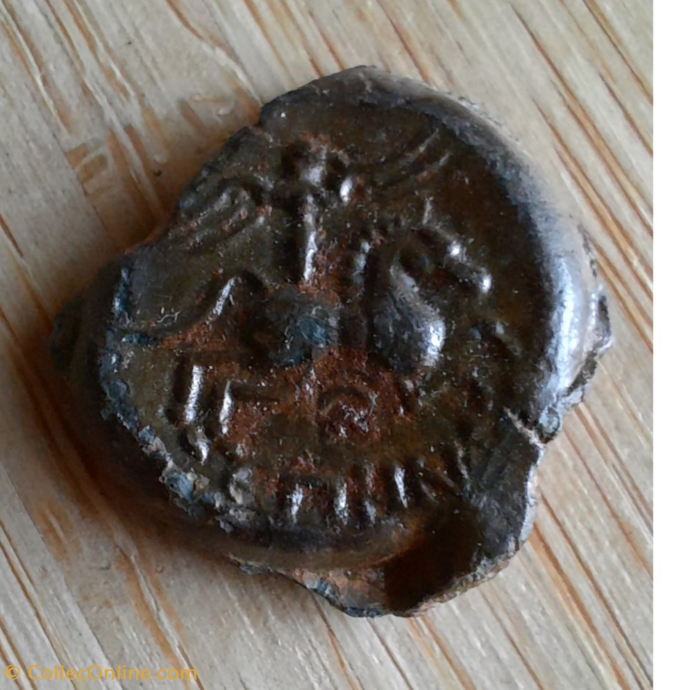 Meldes A/Tete a g R/Cheval a d avec oiseau -60-40 D 18.6 P 2.61g LT 7617 BN 7616 monnaie antique jc ap gauloise meldes a tete a g r cheval a d avec oiseau 60 40 d 18 6 p 2 61g lt 7617 bn 7616