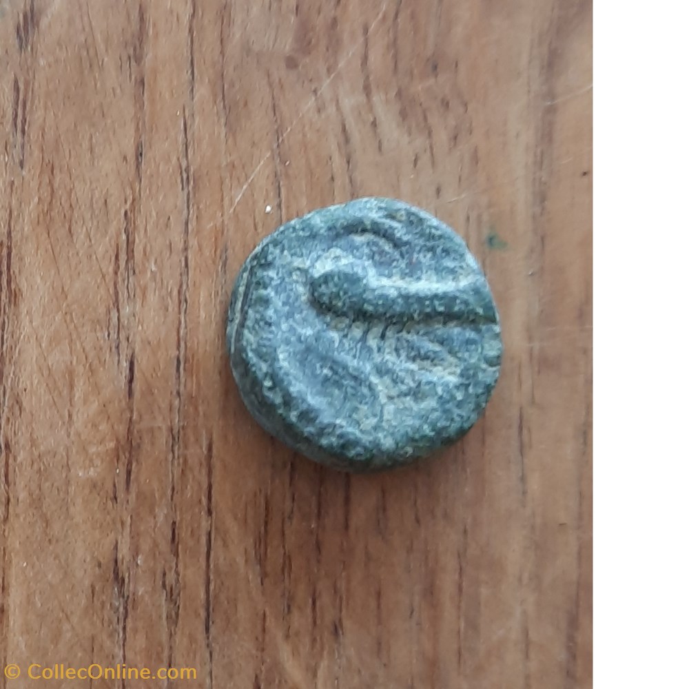 Marseille PB a la Galere A/Tete Minerve a d R/Galere a g D11.7P2.60g -49-25 Feugere PBM 83-3 monnaies antiquite av jc ap celtes marseille pb a la galere a tete minerve a d r galere a g d11 7p2 60g 49 25 feugere pbm 83 3