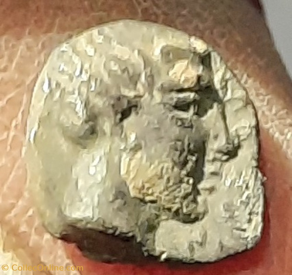 Litra au Lacydon et au M 5 monnaies antiques celtes litra au lacydon et au m