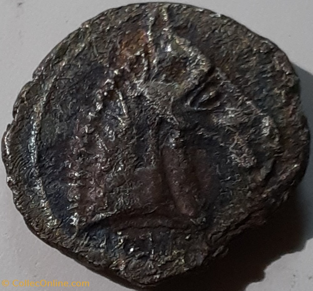 monnaie antique jc ap gauloise cavares a tete lauree a d r buste de cheval a d d14 5 p2 19g dt3045 3046 bn2537