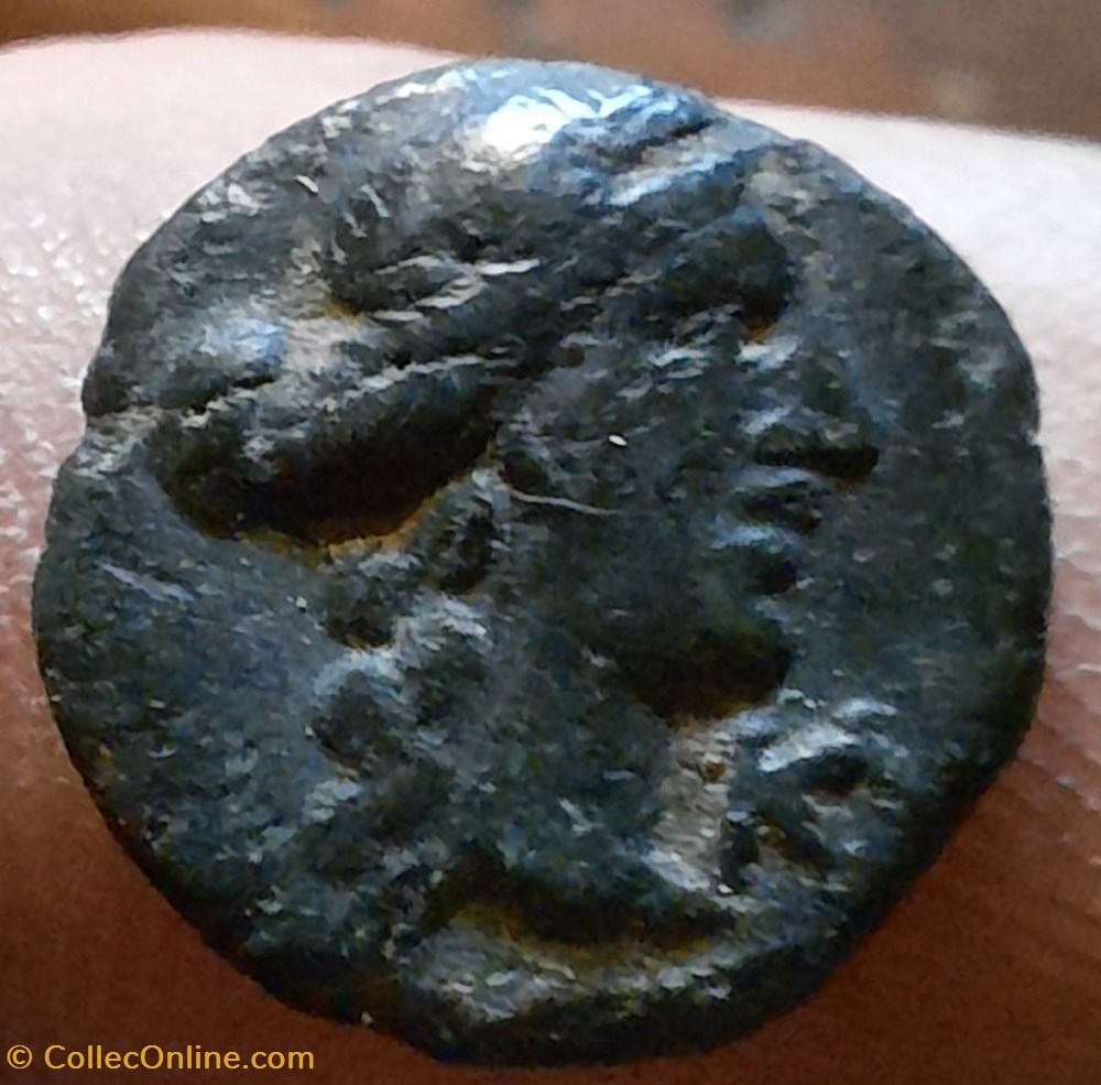 monnaies antiques celtes marseille pb au taureau