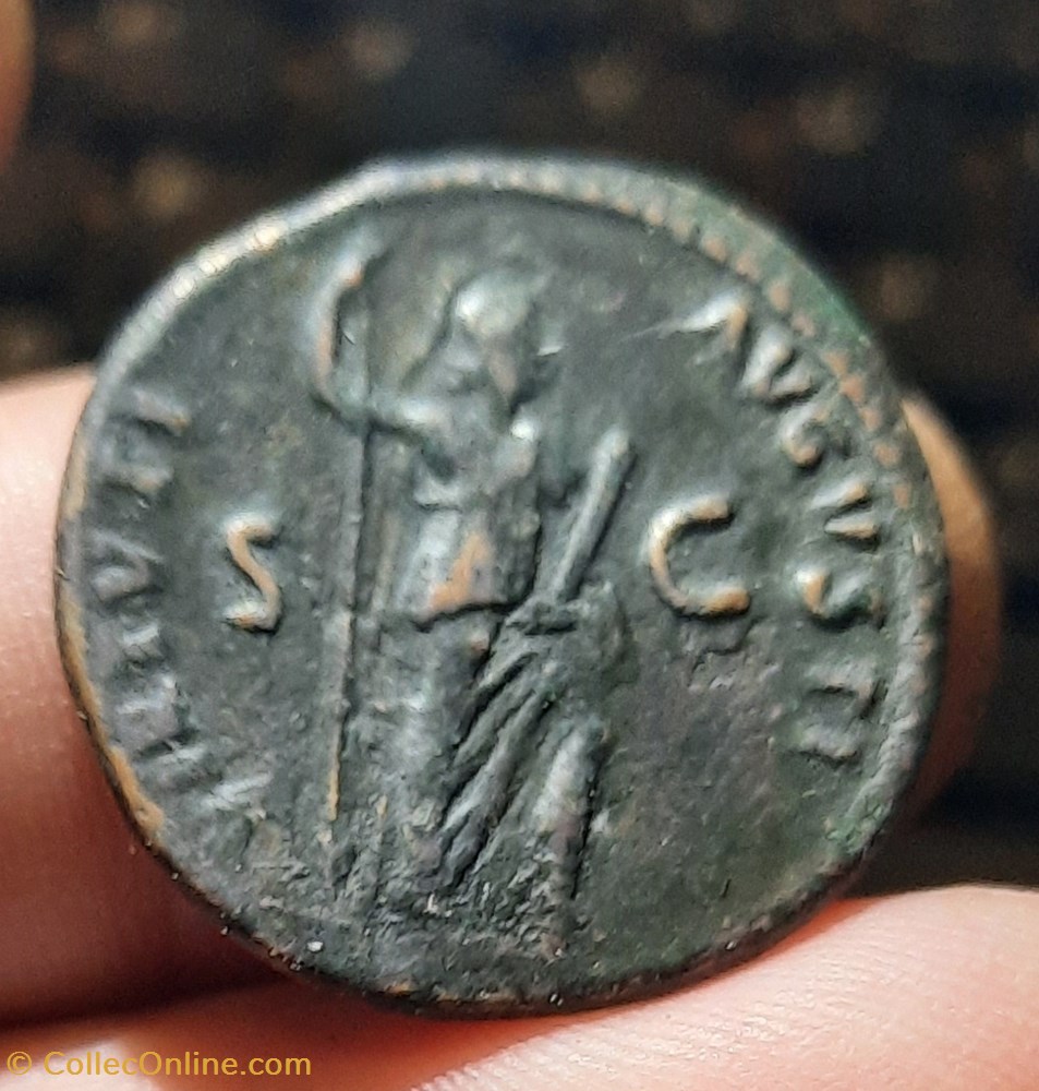 monnaies antiquite av jc ap romaines republicaines imperiales domitien a tete lauree a d r virilite debout a d d27 6 p 10 41g c655 ric650 rcv2798