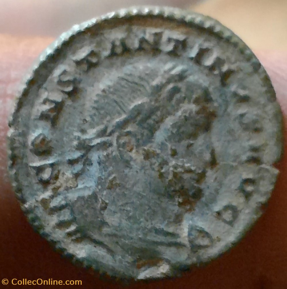 Constantin 1° 3 monnaies antiques constantin 1